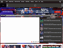 Tablet Screenshot of bovadasportsbook.com